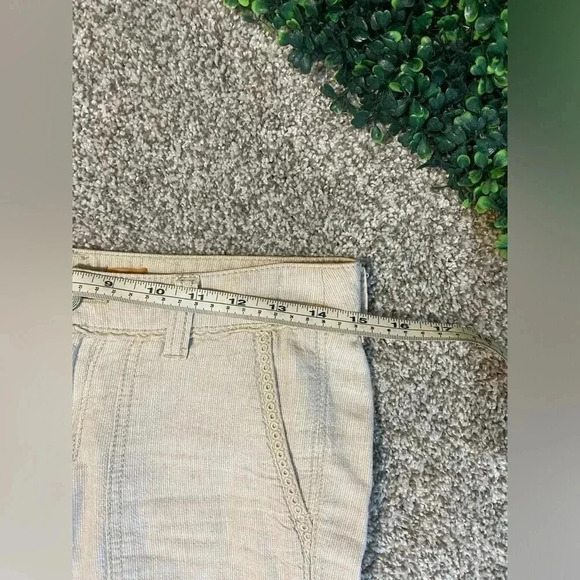 Pilcro and the Letterpress by Anthropologie Wide Leg Linen Cotton Pants Size 0P - Picture 5 of 6